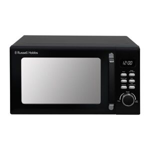RUSSELL HOBBS Stylevia RHM2026B Compact Solo Microwave - Black, Black