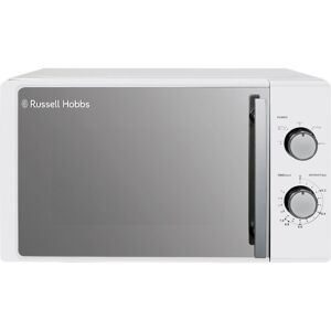 RUSSELL HOBBS RHM2060 Compact Solo Microwave - White, White