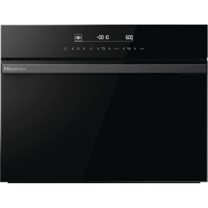 HISENSE Hi6 BlackLine BIM45342ADBGUK Compact Electric Oven with Microwave - Jet Black, Black