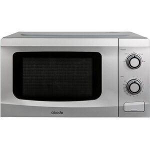 ABODE AMM2001S Compact Solo Microwave - Silver, Silver/Grey