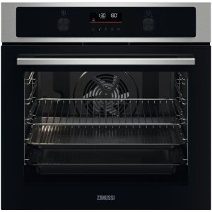 ZANUSSI ZOHNA7XN Electric Single Oven - Stainless Steel & Black, Stainless Steel