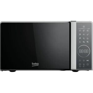 BEKO MOC20130SFB Compact Solo Microwave - Silver, Silver/Grey