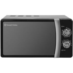 RUSSELL HOBBS RHMM701B Compact Solo Microwave - Black, Black
