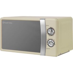 RUSSELL HOBBS RHMM701C Compact Solo Microwave - Cream, Cream