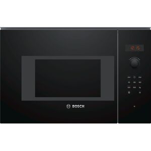 BOSCH Serie 4 BFL523MB0B Built-in Solo Microwave - Black, Black