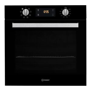 INDESIT Aria IFW 6340 BL Electric Oven - Black, Black