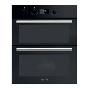 HOTPOINT Class 2 DU2 540 BL Electric Built-under Double Oven - Black, Black