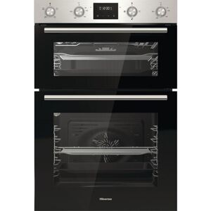 HISENSE BID99222CXUK Electric Double Oven - Stainless Steel, Stainless Steel