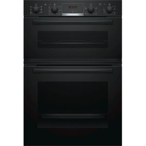 BOSCH Serie 4 MBS533BB0B Electric Double Oven - Black, Black