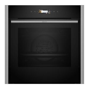 NEFF N70 Slide&Hide B54CR71N0B Electric Pyrolytic Smart Oven - Stainless Steel, Stainless Steel