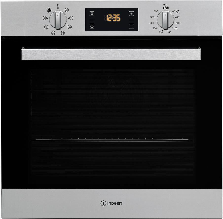 INDESIT IFW6340IX Electric Oven - Stainless Steel, Stainless Steel