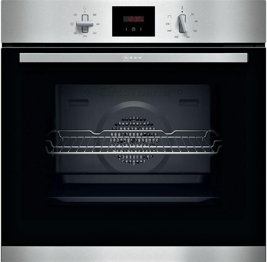 NEFF N30 B1GCC0AN0B Electric Oven - Stainless Steel, Stainless Steel