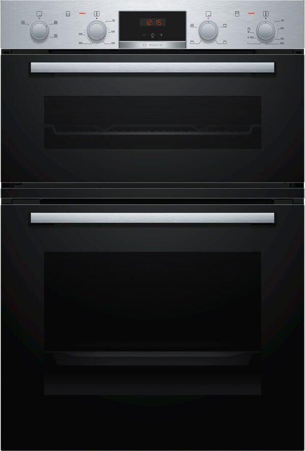 BOSCH MHA133BR0B Electric Built-in Double Oven - Stainless Steel, Stainless Steel