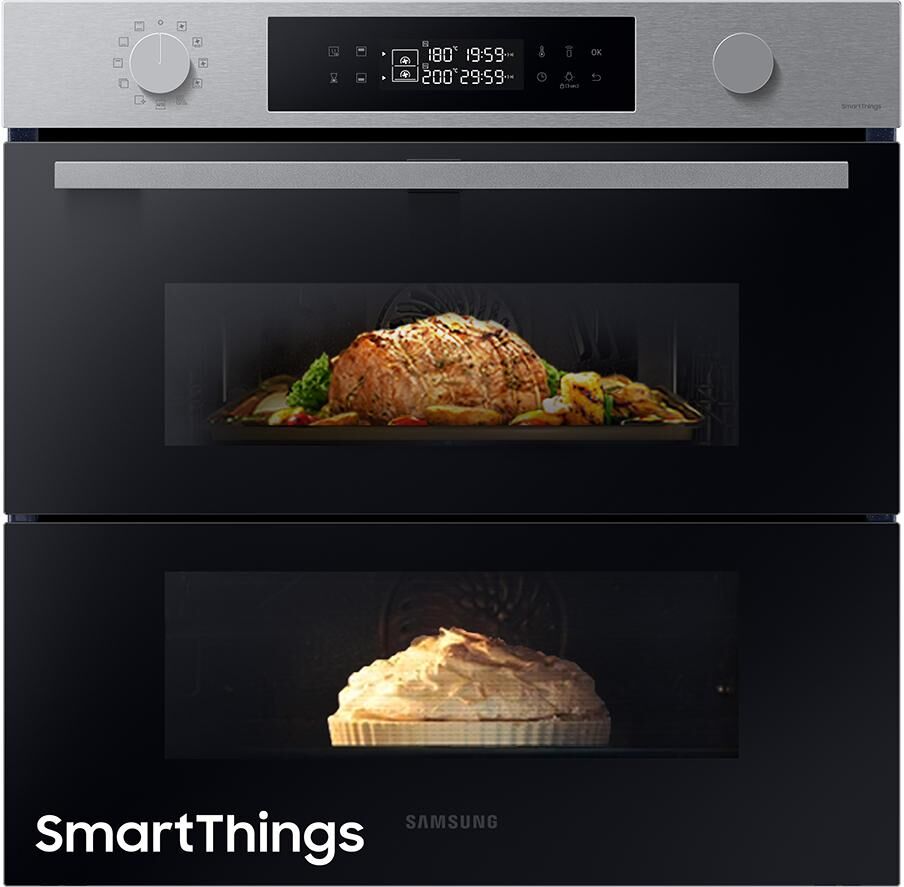 SAMSUNG Series 4 NV7B45205AS/U4 Electric Smart Oven - Stainless Steel, Stainless Steel