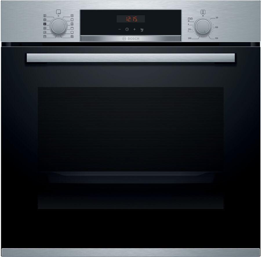 BOSCH Serie 4 HRS574BS0B Electric Pyrolytic Oven - Stainless Steel, Stainless Steel