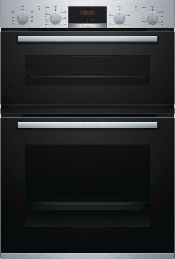 BOSCH Serie 4 MBS533BS0B Electric Double Oven - Stainless Steel, Stainless Steel