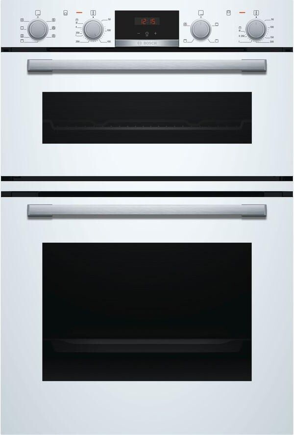 BOSCH Serie 4 MBS533BW0B Electric Double Oven - White, White