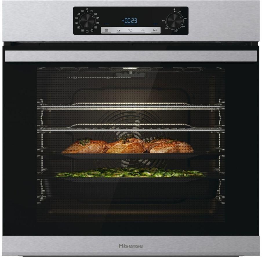 HISENSE BSA65222AXUK Electric Steam Oven - Stainless Steel, Stainless Steel