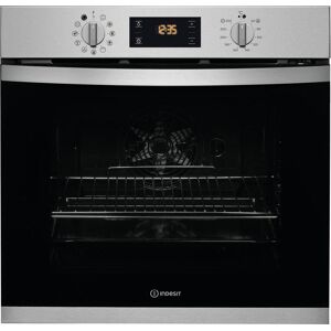 INDESIT Aria IFW 3841 P IX UK Electric Oven - Inox, Silver/Grey