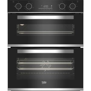 BEKO BBXTF25300X Electric Double Oven - Stainless Steel, Stainless Steel