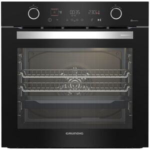 GRUNDIG GEBM12400BC Electric Smart Oven - Black & Stainless Steel, Stainless Steel