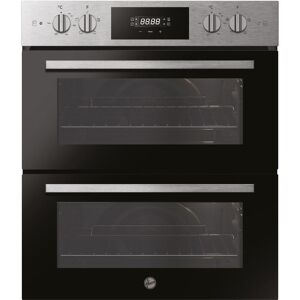 HOOVER HO7DC3B308IN Electric Built-under Double Oven - Stainless Steel & Black, Stainless Steel