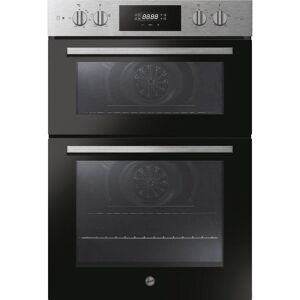 HOOVER HO9DC3B308IN Electric Double Oven - Stainless Steel & Black, Stainless Steel