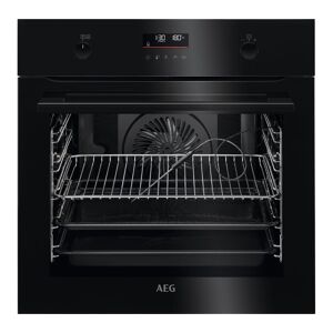 AEG SteamBake BPK556260B Electric Oven - Black, Black