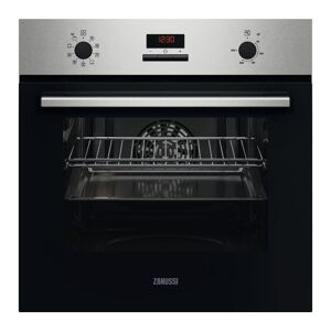 ZANUSSI AquaClean ZOHNE2X2 Electric Oven - Black & Stainless Steel, Stainless Steel