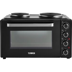 TOWER T14045 Electric Mini Oven - Black, Black