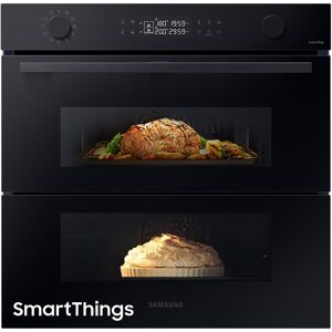 SAMSUNG Series 4 Dual Cook Flex NV7B45305AK/U4 Electric Smart Oven - Clean Black, Black