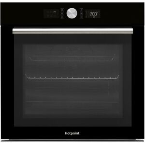 HOTPOINT Multiflow SI4 854 P BL Electric Pyrolytic Oven - Black, Black