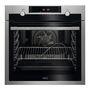 AEG SteamBake BPE556060M Electric Pyrolytic Steam Oven - Stainless Steel, Stainless Steel