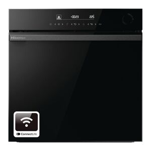 HISENSE Hi6 BlackLine BSA66346ADBGUK Electric Pyrolytic Steam Smart Oven - Black, Black