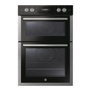 HOOVER HO9DC3UB308BI Electric Built-in Double Oven  Black & Stainless Steel, Stainless Steel
