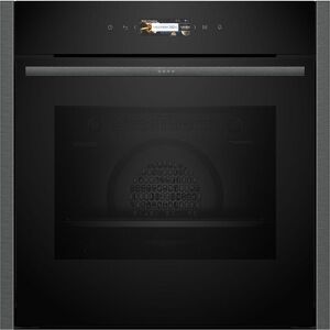 NEFF B24CR71G0B Electric Pyrolytic Smart Oven - Graphite, Silver/Grey