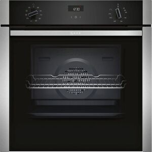 NEFF N50 B3ACE4HN0B Slide&Hide Electric Oven - Stainless Steel, Stainless Steel