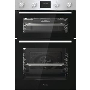 HISENSE BID95211XUK Electric Double Oven - Stainless Steel, Stainless Steel