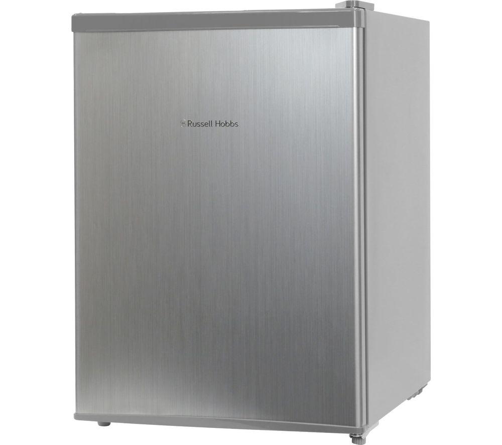 RUSSELL HOBBS RHTTF67SS Mini Fridge - Stainless Steel, Stainless Steel