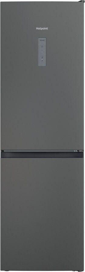 HOTPOINT H5X 82O SK 70/30 Fridge Freezer - Black, Black