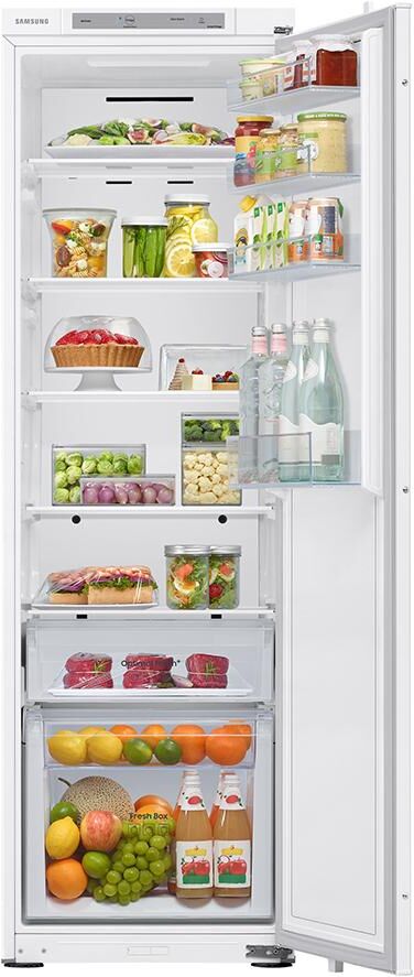 SAMSUNG SpaceMax BRR29600EWW/EU Integrated Fridge - Sliding Hinge, White