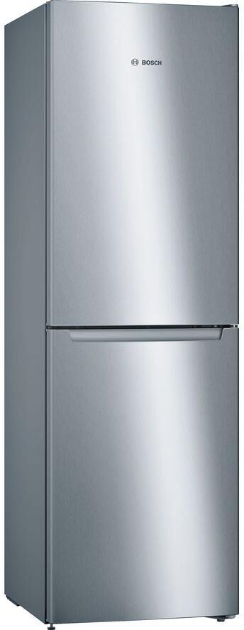 BOSCH Serie 2 KGN34NLEAG 50/50 Fridge Freezer - Silver, Silver/Grey