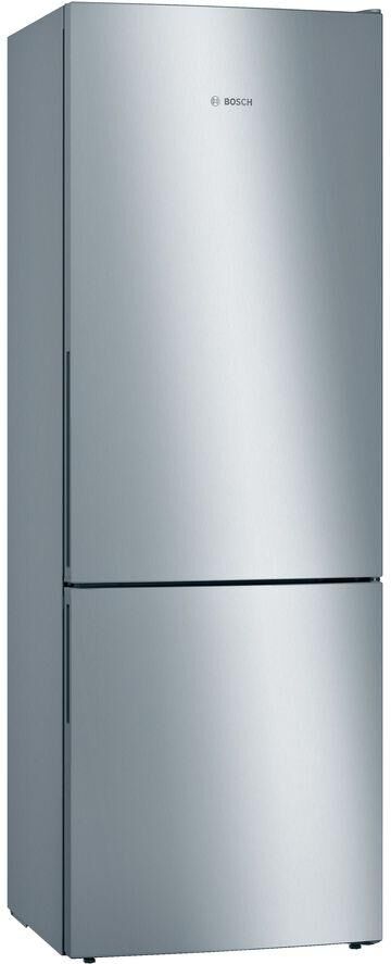 BOSCH KGE49AICAG 60/40 Fridge Freezer - Inox, Silver/Grey