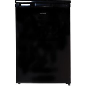 STATESMAN R155B Undercounter Fridge - Black, Black