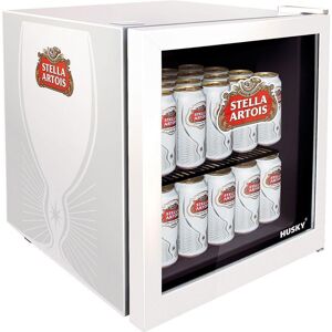 HUSKY Stella Artois HUS-HU219 Drinks Cooler - Grey & White, White,Silver/Grey