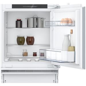 NEFF N 50 KU1212FE0G Integrated Undercounter Fridge - Fixed Hinge, White