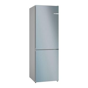 BOSCH Serie 4 KGN362LDFG 70/30 Fridge Freezer - Inox, Silver/Grey