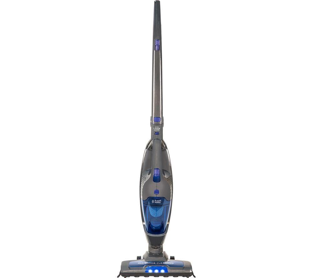 RUSSELL HOBBS Centaur RHSV2211 Cordless Vacuum Cleaner - Grey & Blue, Blue,Silver/Grey