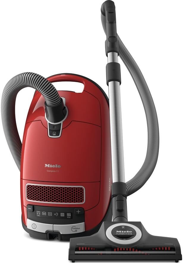 MIELE Complete C3 Cat & Dog Cylinder Vacuum Cleaner - Red, Red