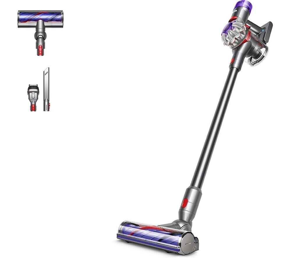 DYSON V8 Cordless Vacuum Cleaner - Silver Nickel, Silver/Grey